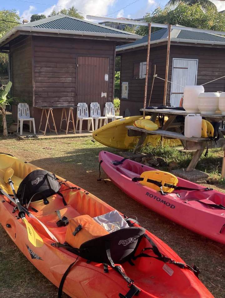 Location de kayaks pour balades en Martinique